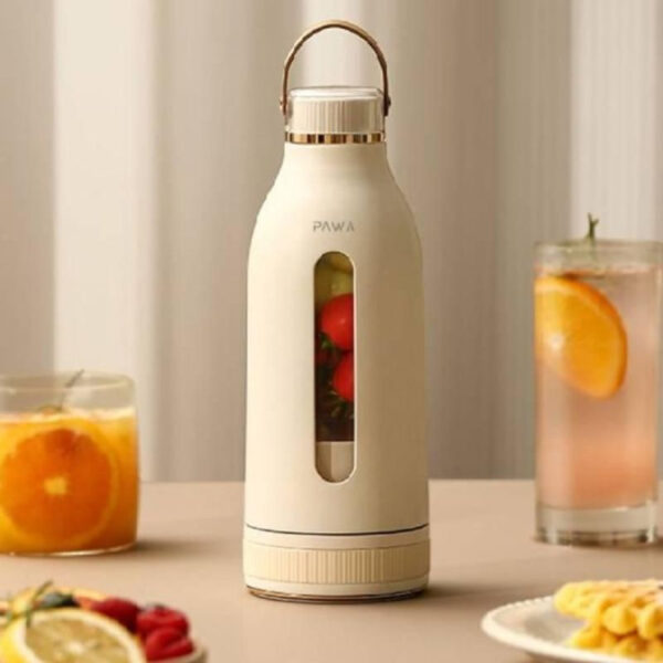 Pawa Fusion Portable blender 400ml 80W - White - Image 2