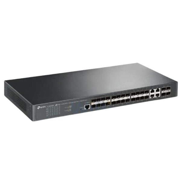 TP-Link (TL-SG3428XF) JetStream 24-Port SFP L2+ Managed Switch with 4 10GE SFP+ Slots - 128Gbps / Micro-USB / LAN - Image 2