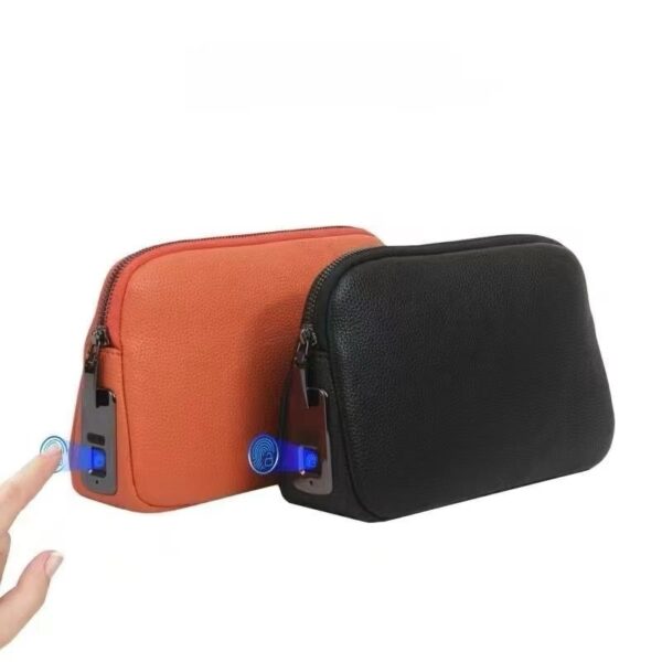Fingerprint Salem Pouch - Black