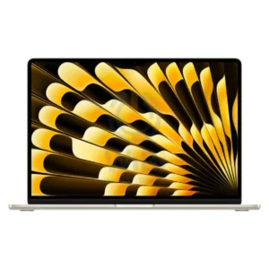 Apple MacBook Air - 15.3" / M4 / 10-Core CPU / 10-Core GPU / 16-Core Neural Engine / 16GB RAM / 256GB SSD / Arabic/English / Starlight / 1YW