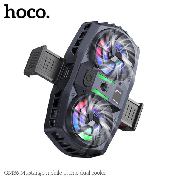 Hoco GM36 Dual Mobile Phone Cooler - Image 2