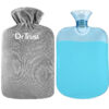 Dr Trust Hot Water Bottle With Cover.2Ltr - Blue
