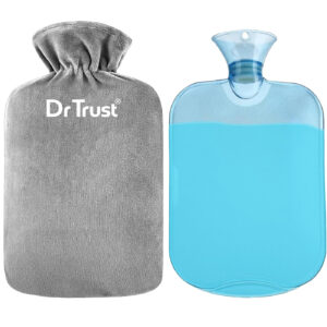 Dr Trust Hot Water Bottle With Cover.2Ltr - Blue
