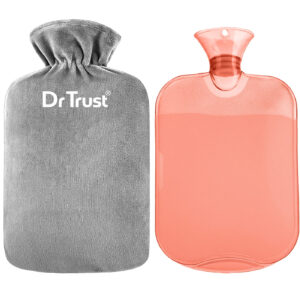 Dr Trust Hot Water Bottle With Cover.2Ltr - Red
