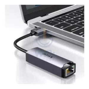 Jasoz F105 USB 3.0 to RJ45 Gigabit Network Card - 100Mbps / Space Gray