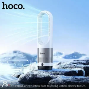 Hoco Silent Air Circulation Floor-to-ceiling Leafless Electric Fan (DF14)