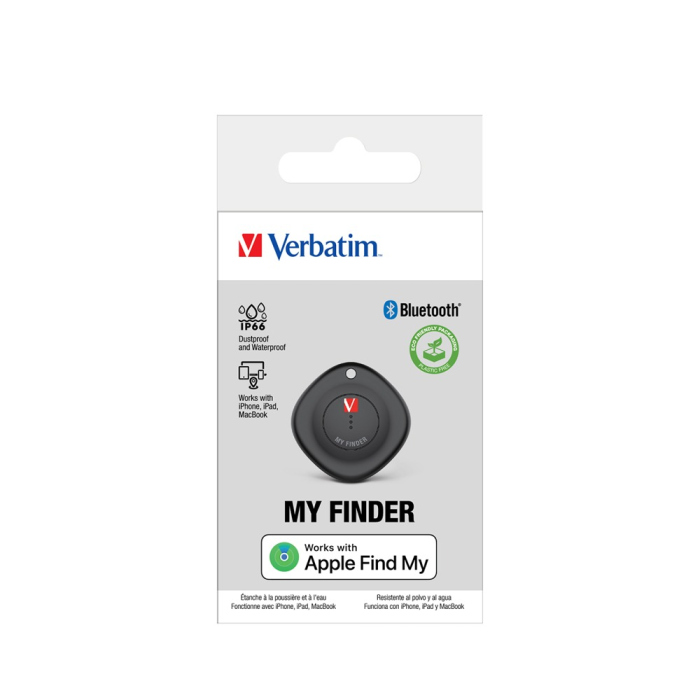 Verbatim My Finder Bluetooth Dustproof & Waterproof Work With iphone, Ipad & MacBook - Black - Image 4