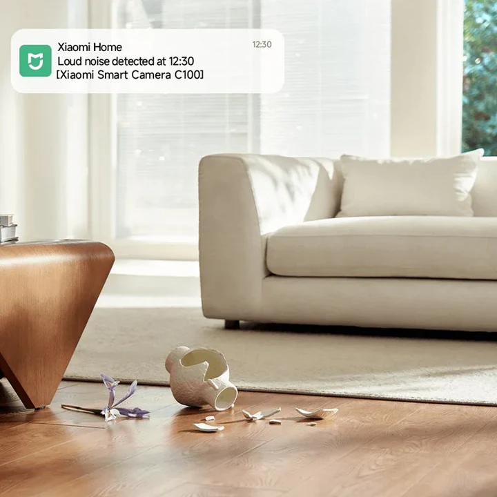 Xiaomi Mi Smart Camera C100, 3 MP 2K HD - White - Image 4