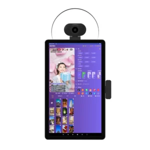 Twisted Minds S3 All-in-One Live Broadcast Desktop 15.6" FHD LCD Screen, 50 MP Magnetic Camera, Android 12 System, Adjustable Bracket
