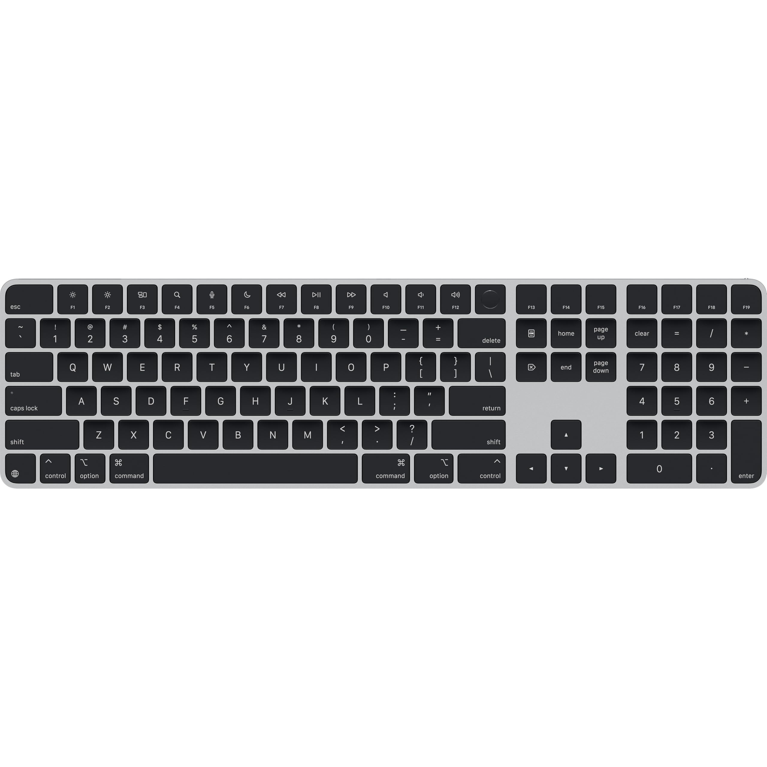 Apple Magic Keyboard with Touch ID and Numeric Arabic Keypad for Mac - Black