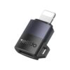 Yesido GS27 Type-C Female to 8 Pin Male Charging Adapter - Black