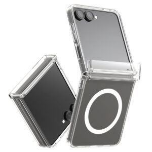 Araree Duple 360 Magsafe With Hinge Protection Case - Samsung Galaxy Z Flip 7 - Clear