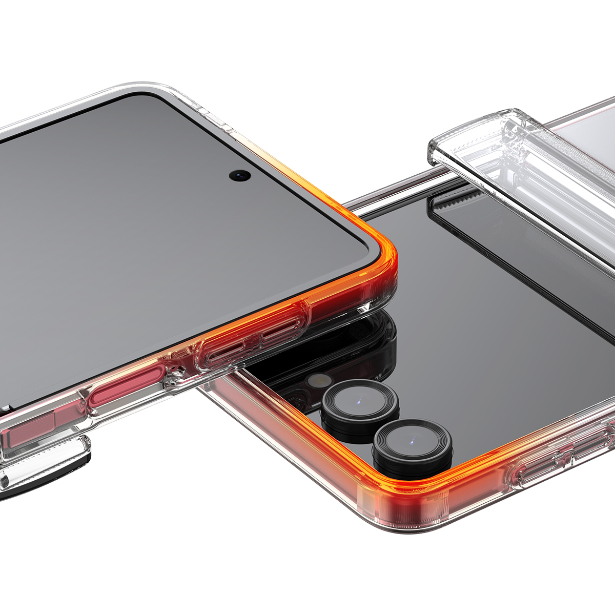 Araree Duple 360 Magsafe With Hinge Protection Case - Samsung Galaxy Z Flip 7 - Clear - Image 7