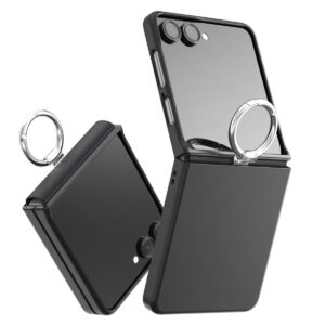 Araree Aero Flex Case With Finger Ring Holder Samsung Galaxy Z Flip 7 - Black