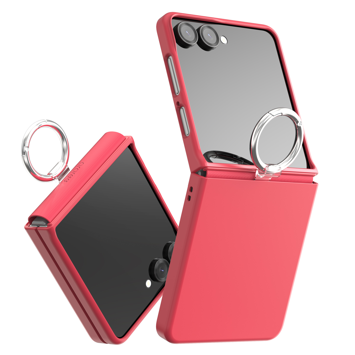 Araree Aero Flex Case With Finger Ring Holder Samsung Galaxy Z Flip 7 - Pink