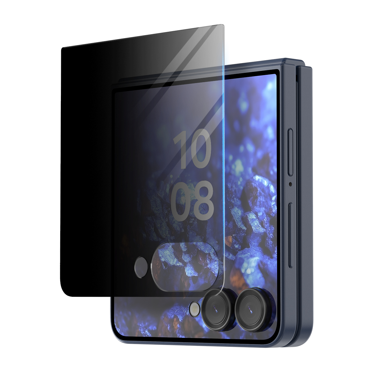Araree Core Front Tempered Glass Screen Protector Samsung Galaxy Z Flip 7 - Privacy