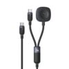 Yesido CA136C 2-in-1 Charging Cable - 1.2 Meter / USB-C / iWatch - Black