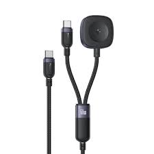 Yesido CA136C 2-in-1 Charging Cable - 1.2 Meter / USB-C / iWatch - Black