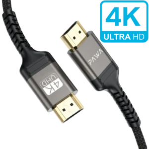 Pawa El-Caro Series Braided HDMI to HDMI 4K Cable 3M