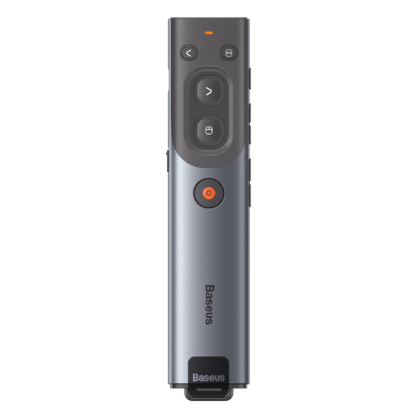 Baseus Orange Dot AI Wireless Presenter - Grey