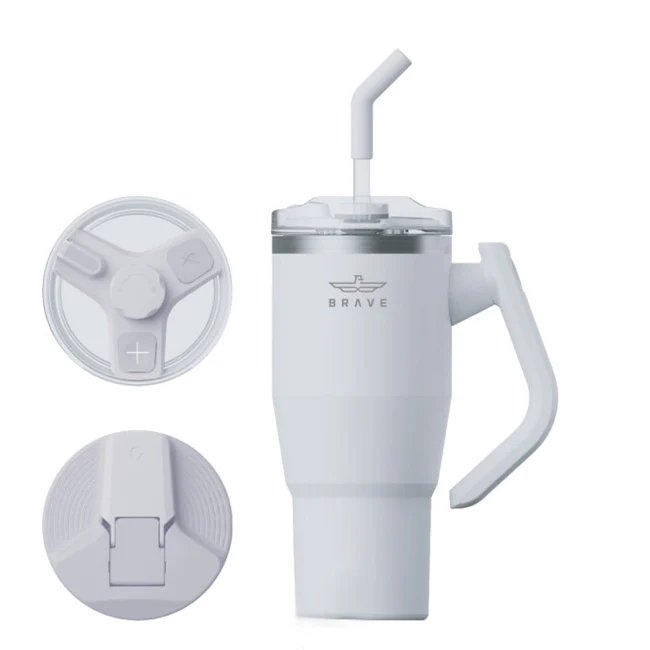 Brave Tempguard Travel Mug (BT-02WH) - White