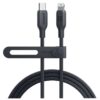 Anker 542 USB-C to Lightning Cable (bio-nylon) (0. 9m/3ft) - Black