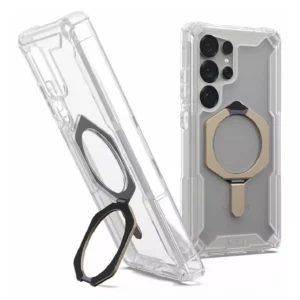 UAG Samsung Galaxy S25 Ultra Plasma Te Magsafe Case - Clear / Titanium