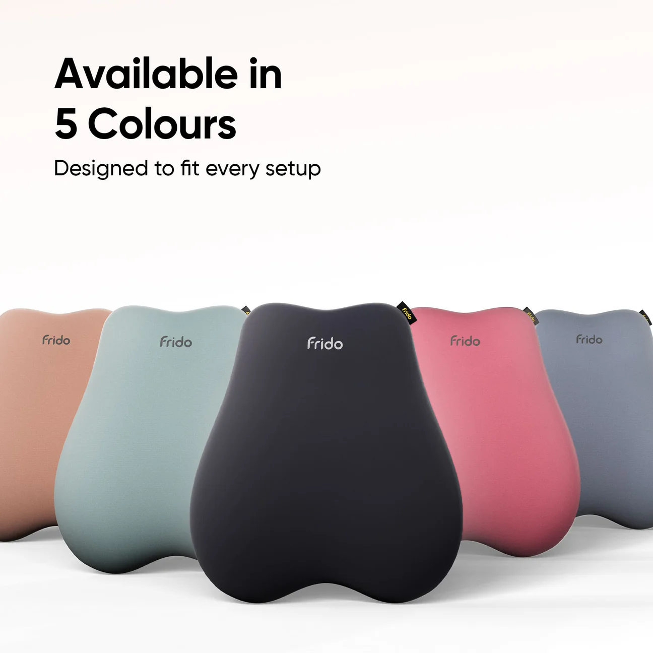 Frido Cloud Backrest Cushion - Black - Image 7