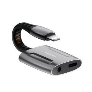 Mcdodo CA6340 Lightning To Lightning And DC3.5mm Cable 0.1m - Black
