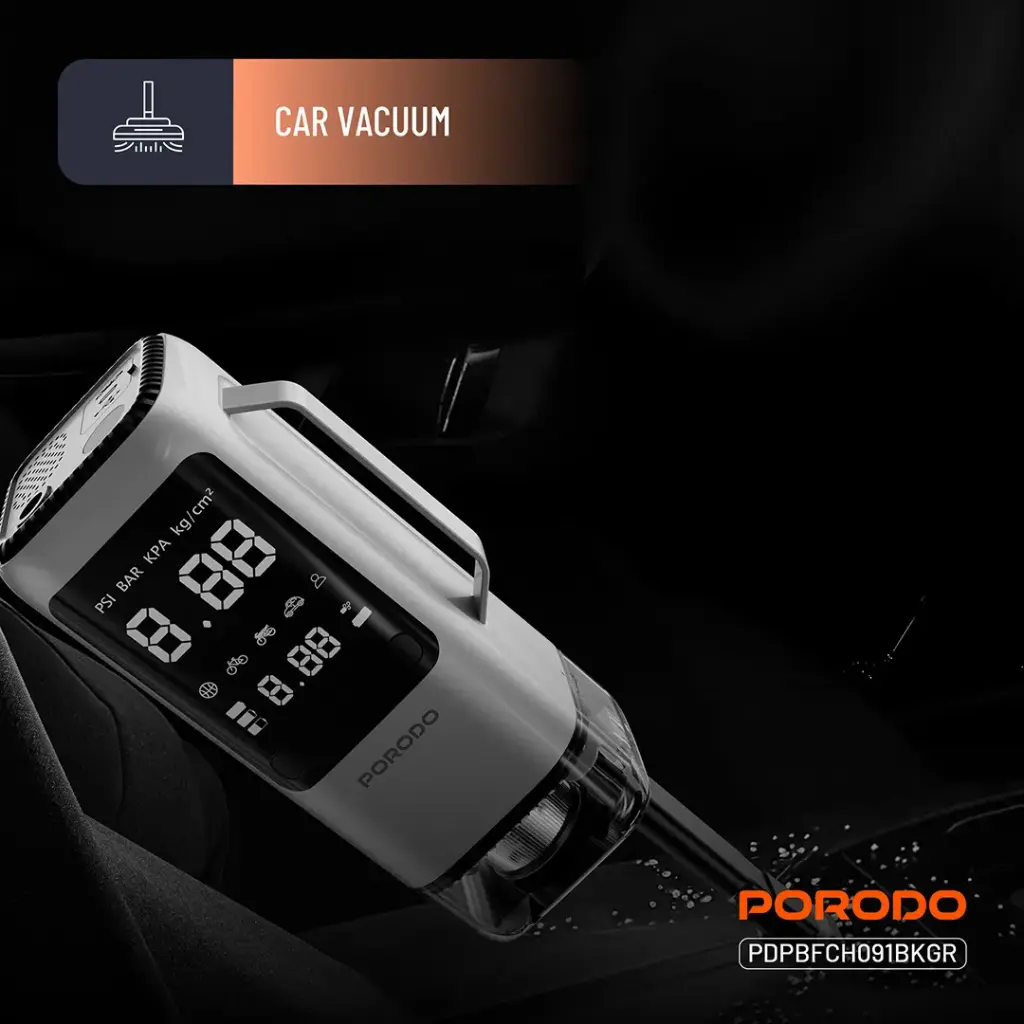 Porodo 6-in-1 Multi Function Power Tool - Black Gray - Image 2