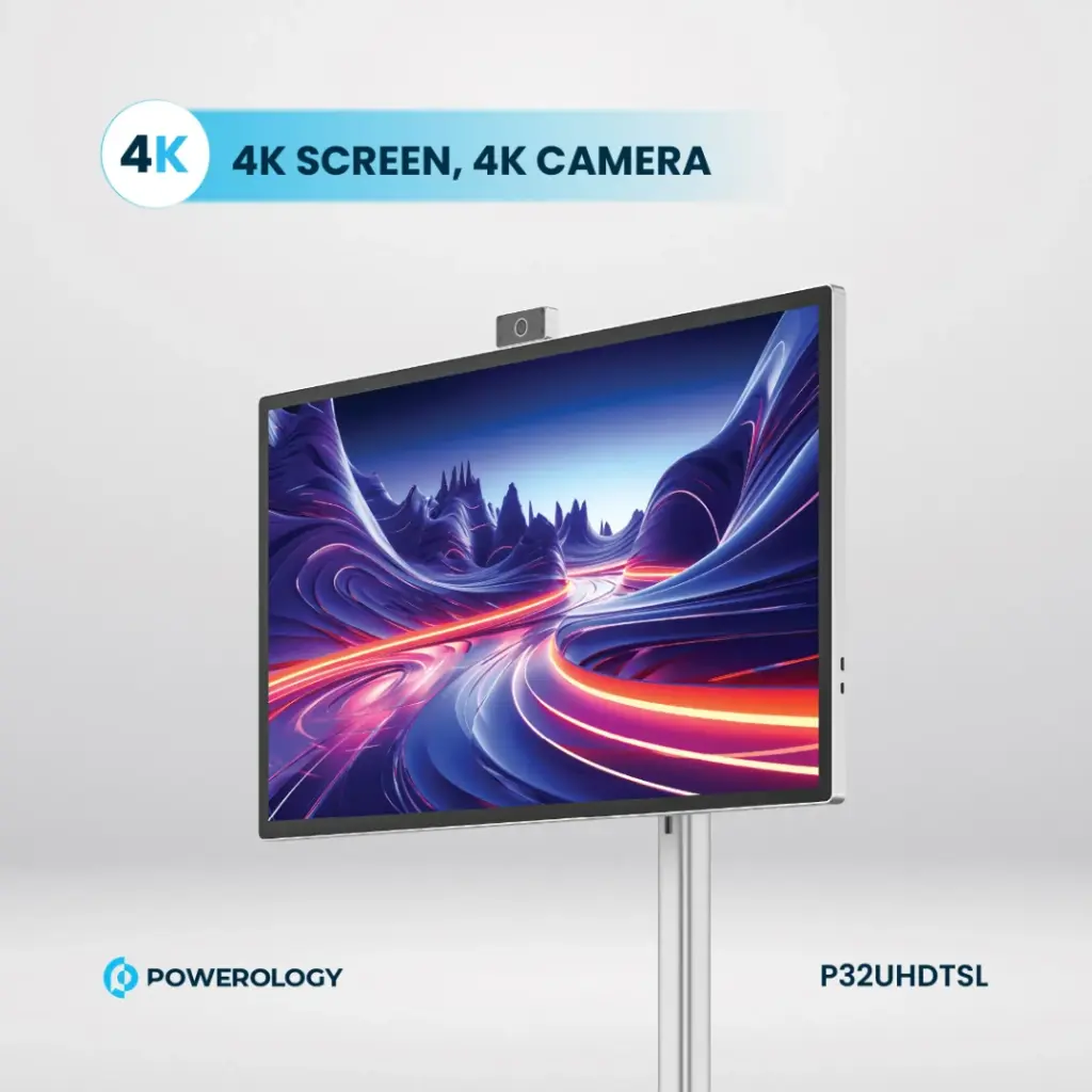 Powerology Android 32” UHD 60Hz Tablet with Stand - Image 9