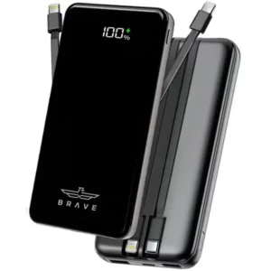 Brave Ultra Lite Pro Power Bank 12000mAh BP-25 - Black