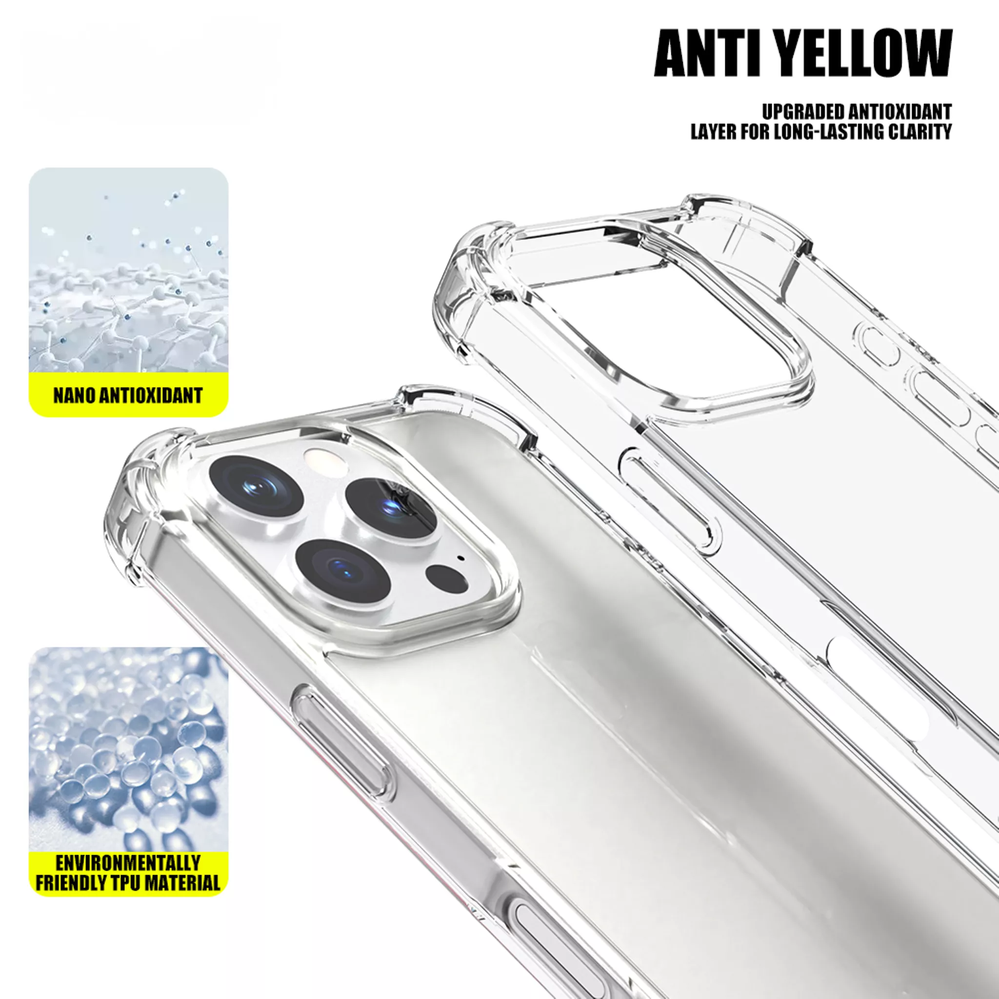 King Kong Anti Burst for iPhone 16 Pro - Clear - Image 3