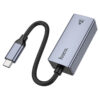 Hoco UA37 Portable Ethernet Adapter USB-C to RJ45 / 1000 Mbps