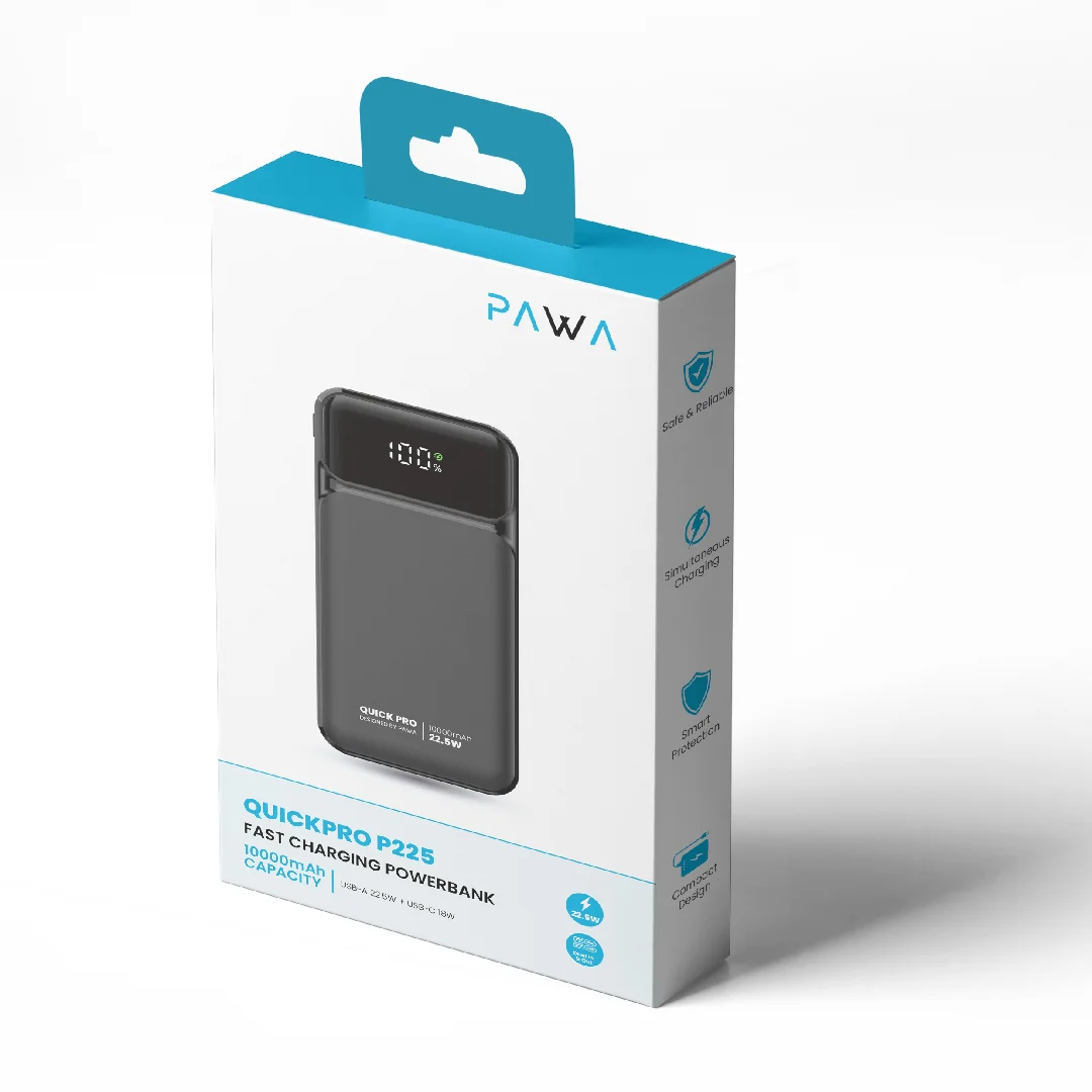 Pawa Quickpro P225 Fast Charging Powerbank 10000mAh - Image 4