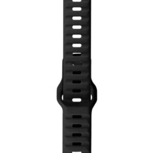 Pawa Lagos Premium Soft Silicon Straps for Apple Watch 45 49mm - Ultra Black