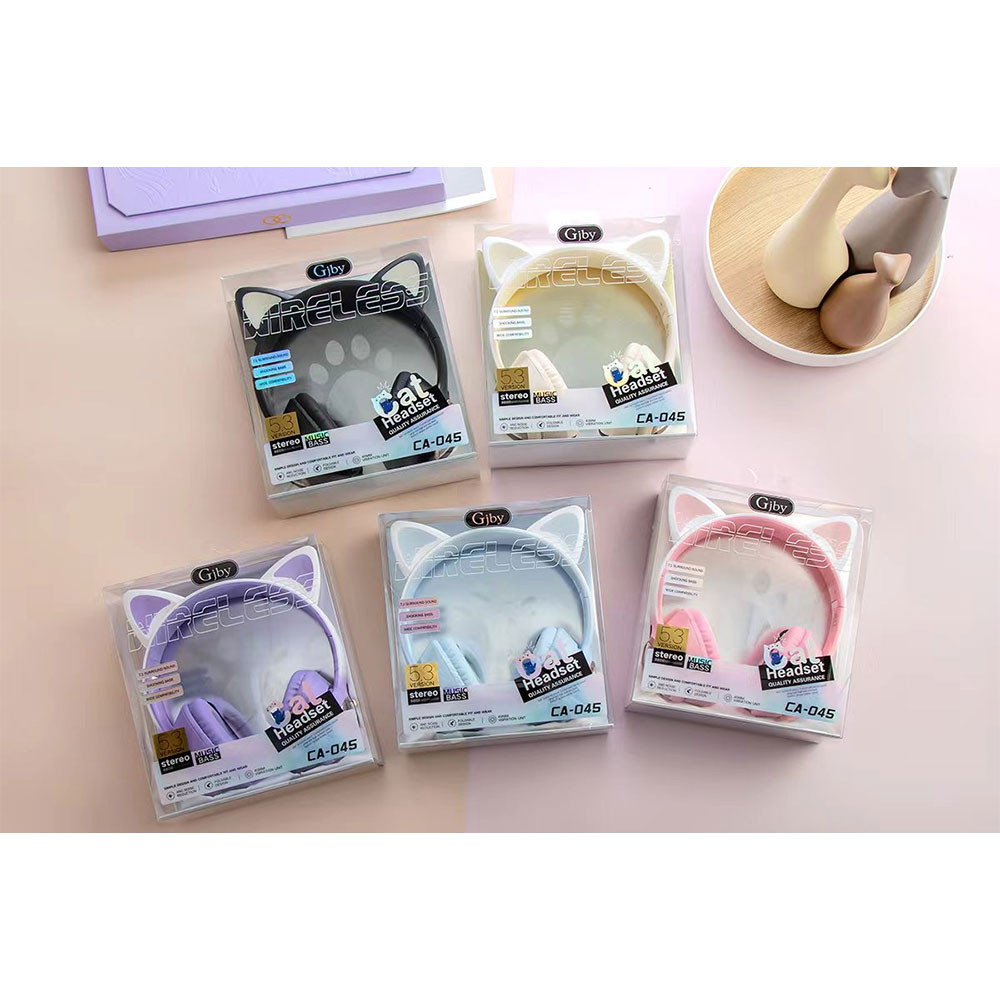 GJBY Wireless Headphone CA-045 - Blue - Image 3