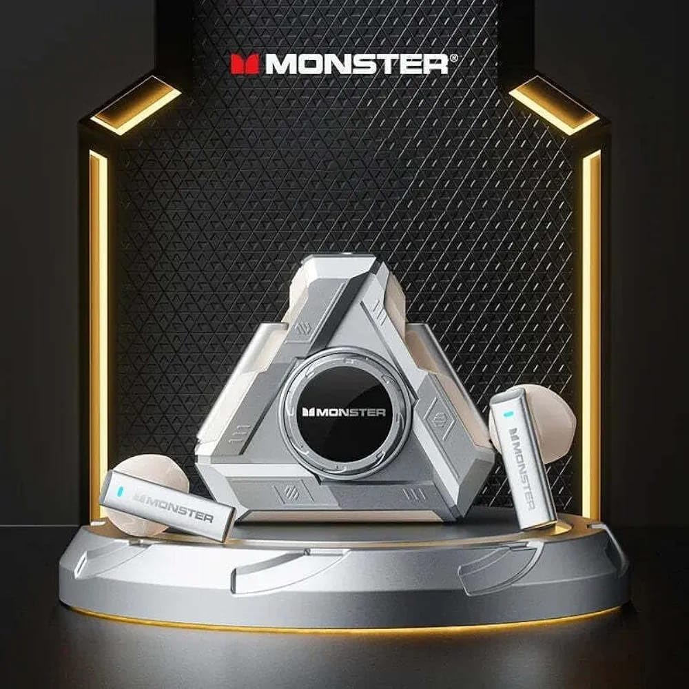 Monster XKT22 Wireless Headset - White - Image 2