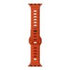 Pawa Lagos Water And Sweat Resistant Premium Soft Silicon Straps - Ultra Orange
