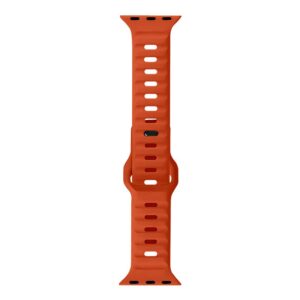 Pawa Lagos Water And Sweat Resistant Premium Soft Silicon Straps - Ultra Orange
