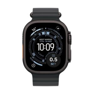 Apple Watch Ultra 3 GPS + Cellular 49mm Black Titanium Case with Black Ocean Band