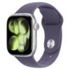 Apple Watch Series 11 GPS + Cellular 42mm Silver Aluminium Case with Purple Fog Sport Band