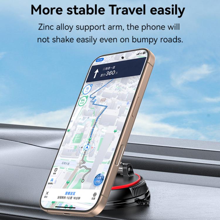YESIDO MAGNETIC CAR PHONE HOLDER WITH SUCTION MOUNT (C219) - Image 7