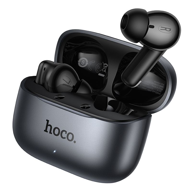 HOCO EQ27 ANC+ENC SMART AI TRANSLATION BLUETOOTH EARPHONE METAL GRAY - Image 9