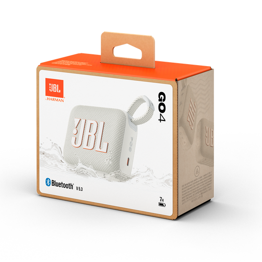 JBL Portable Bluetooth Spaeaker Go 4 - White - Image 7