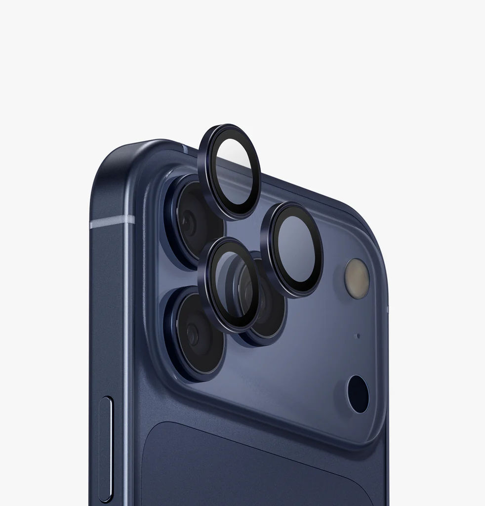 Uniq Optix AluGuard Aluminium Camera Lens Protector for Iphone 17 Pro / 17 Pro Max - Deep Navy