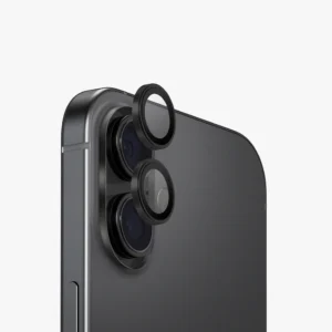 Uniq Optix AluGuard Aluminium Camera Lens Protector for Iphone 17 - Black
