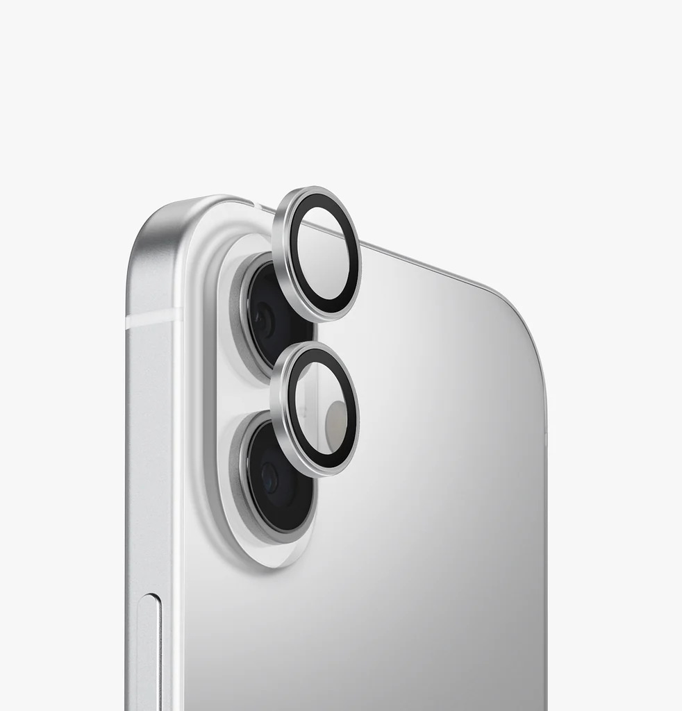 Uniq Optix AluGuard Aluminium Camera Lens Protector For Iphone 17 - Silver