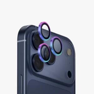 Uniq Optix AluGuard Aluminium Camera Lens Protector for Iphone 17 Pro / 17 Pro Max - Iridescent