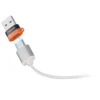 Porodo SnapCharge USB-A to USB-C Converter - Black & Orange